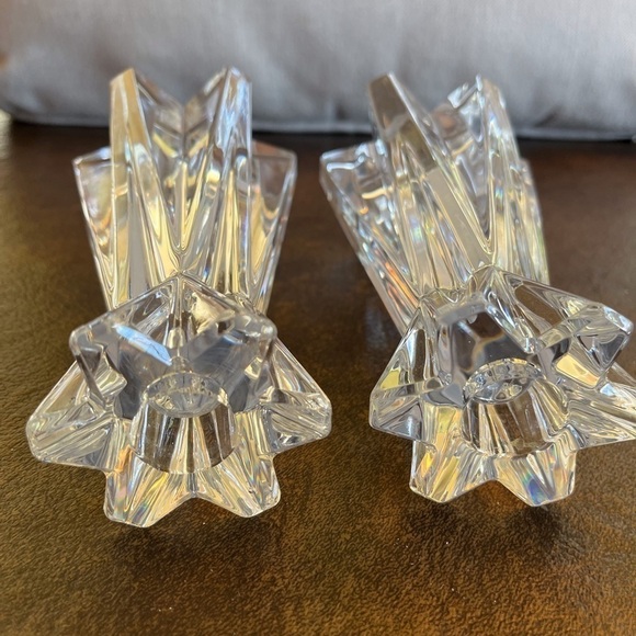 Lenox Crystal Candlesticks, matching pair, made in Germany - Picture 2 of 7